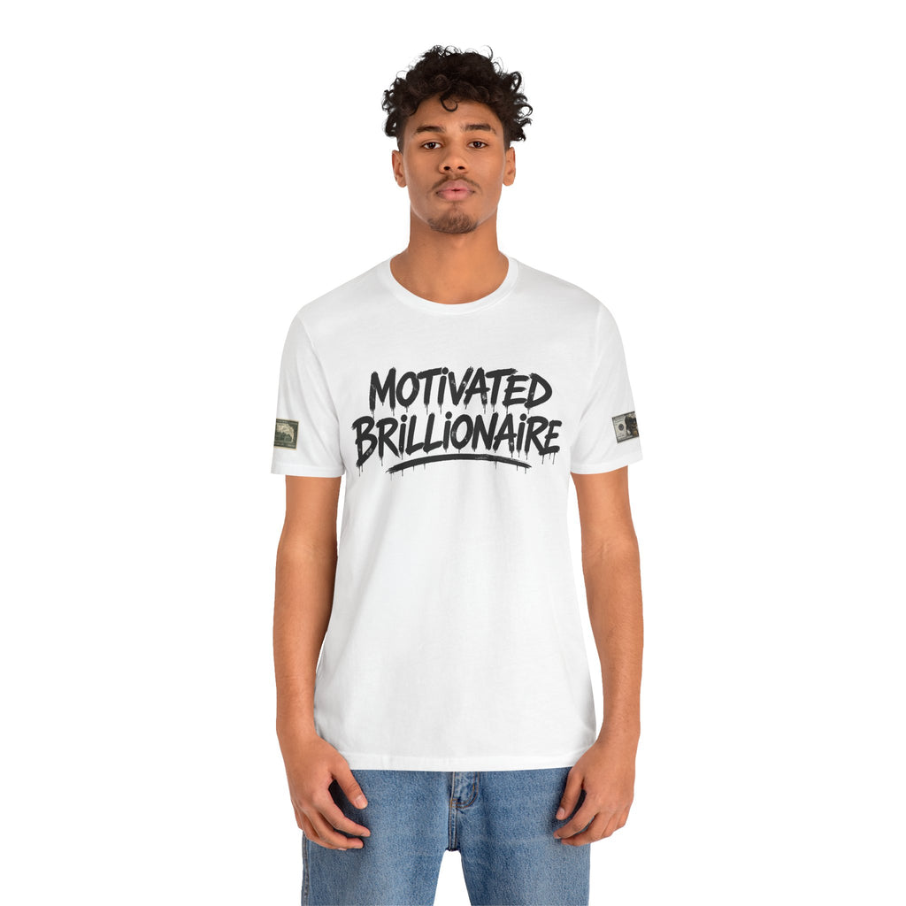 Motivated Brillionaire T-Shirt — Brillionaire Wealth Mindset Tee