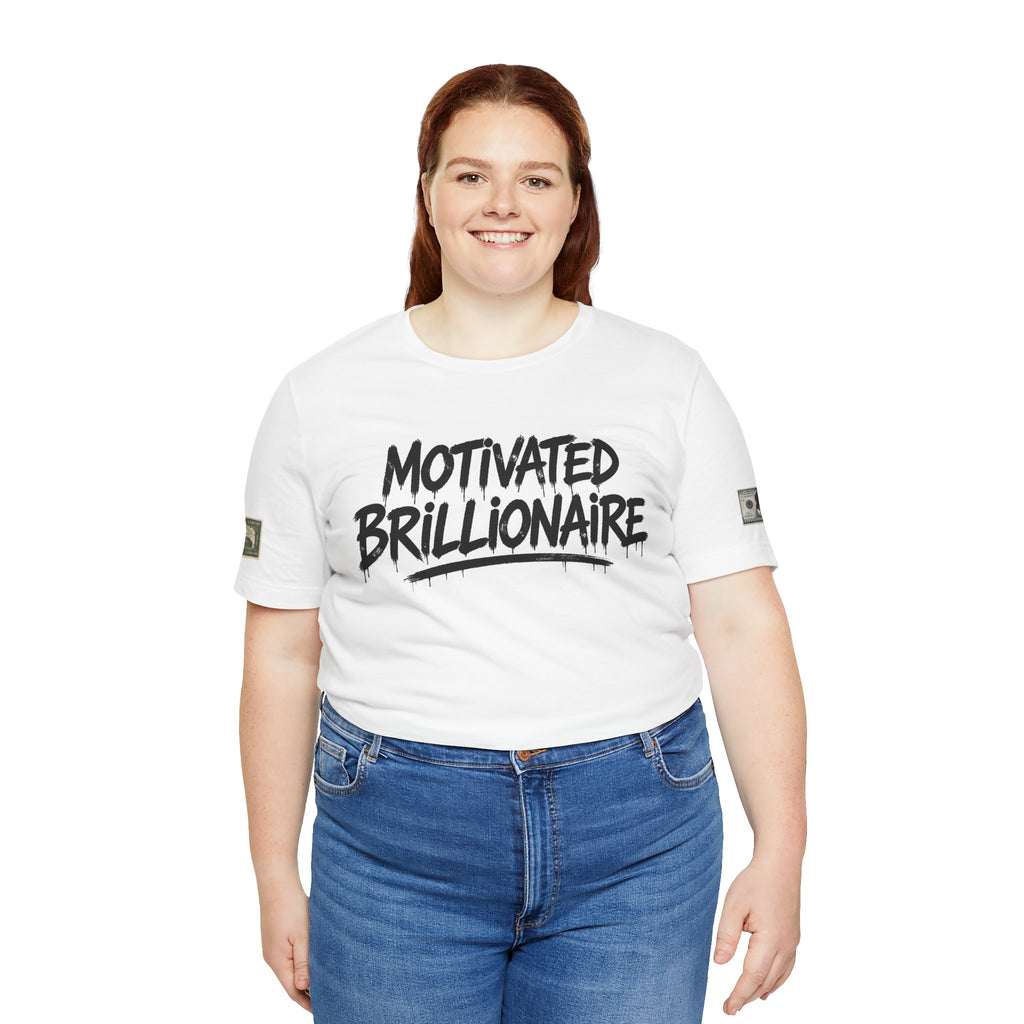 Motivated Brillionaire T-Shirt — Brillionaire Wealth Mindset Tee