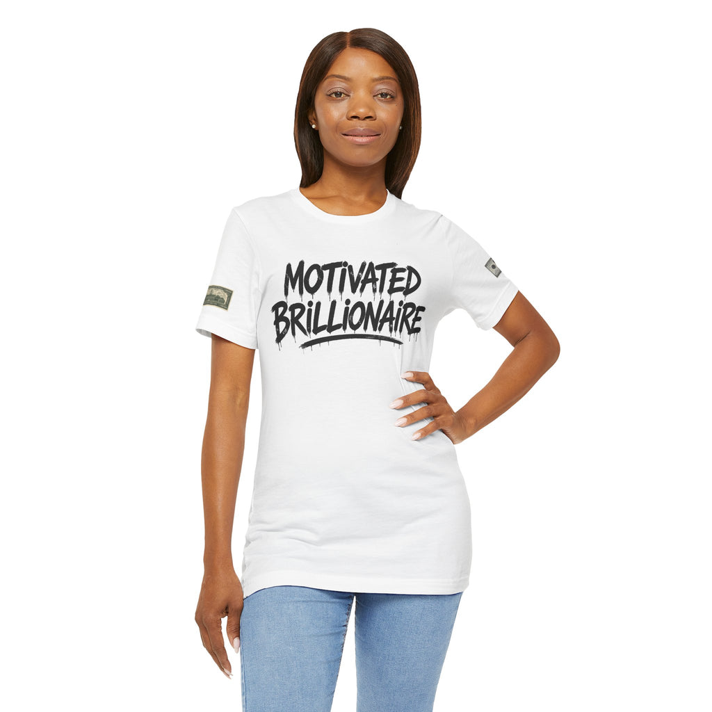 Motivated Brillionaire T-Shirt — Brillionaire Wealth Mindset Tee