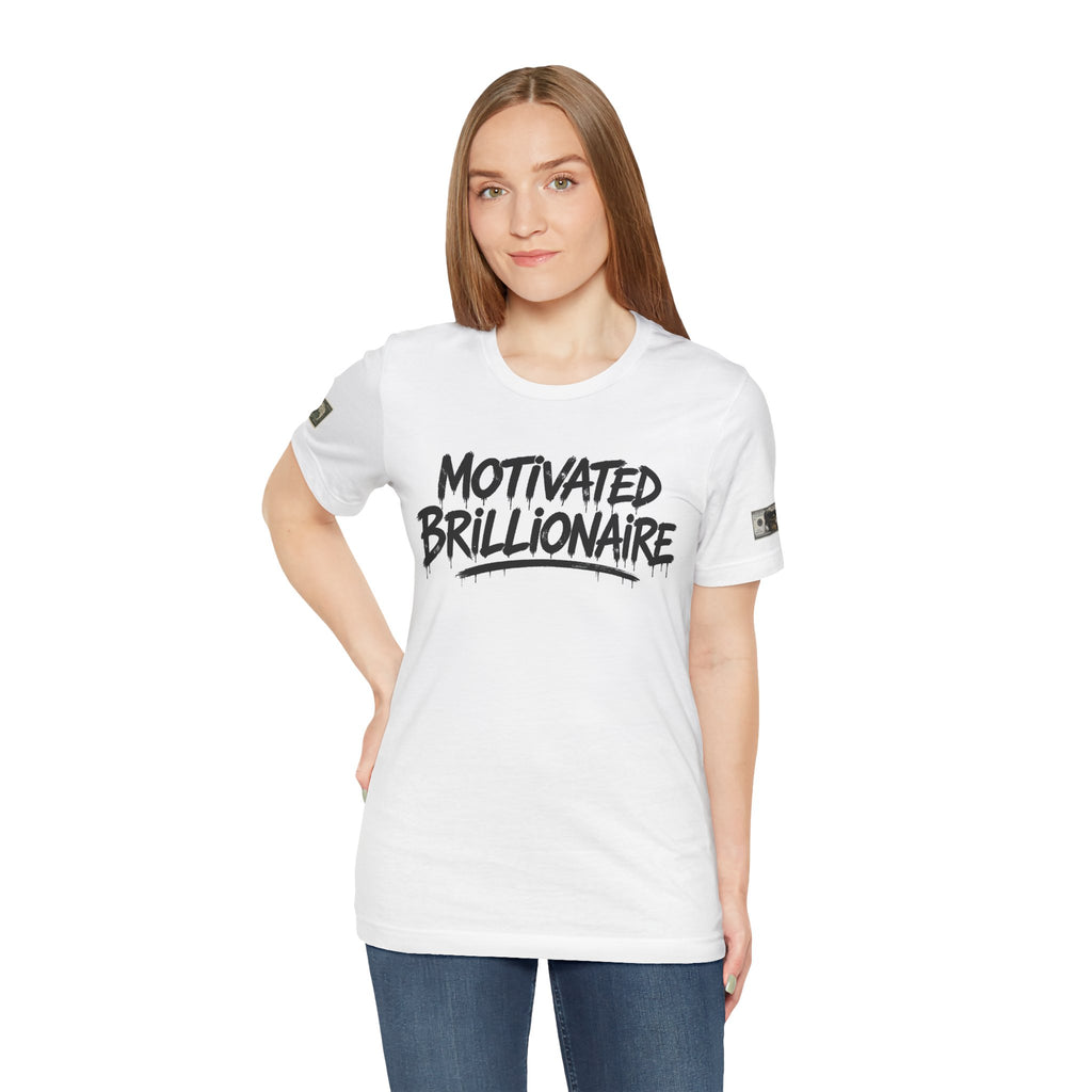 Motivated Brillionaire T-Shirt — Brillionaire Wealth Mindset Tee