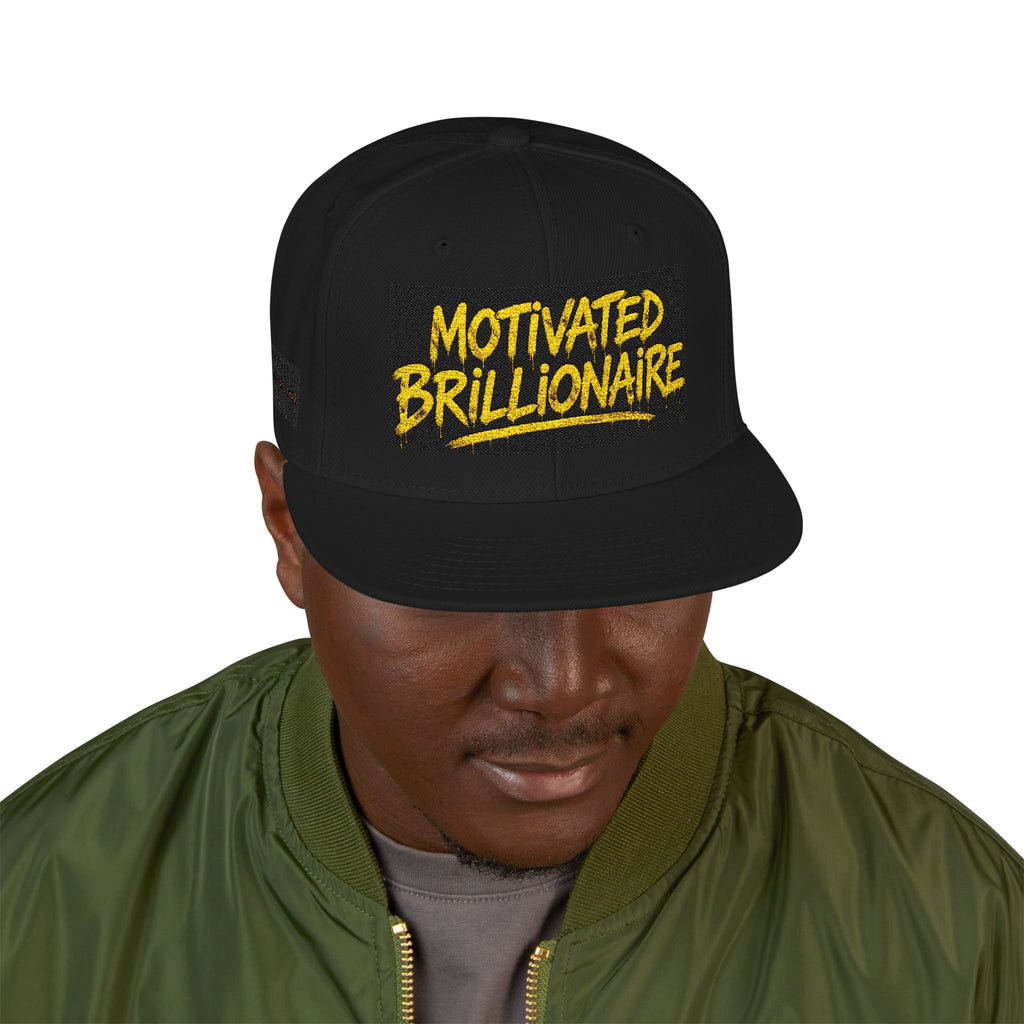 Motivated Brillionaire O.G. Embroidered Snapback Cap