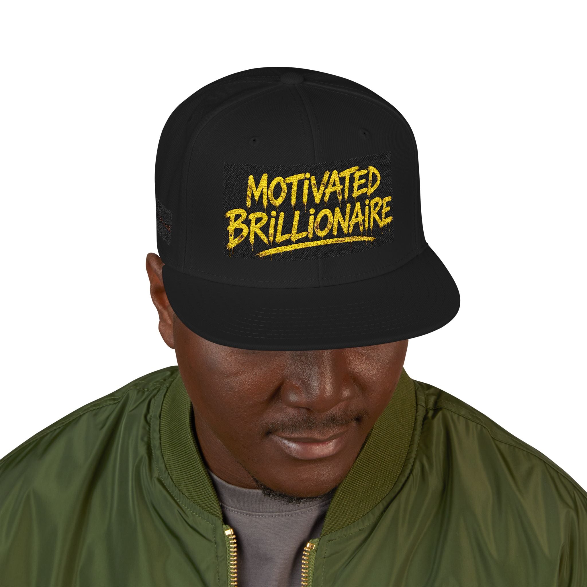 Motivated Brillionaire O.G. Embroidered Snapback Cap