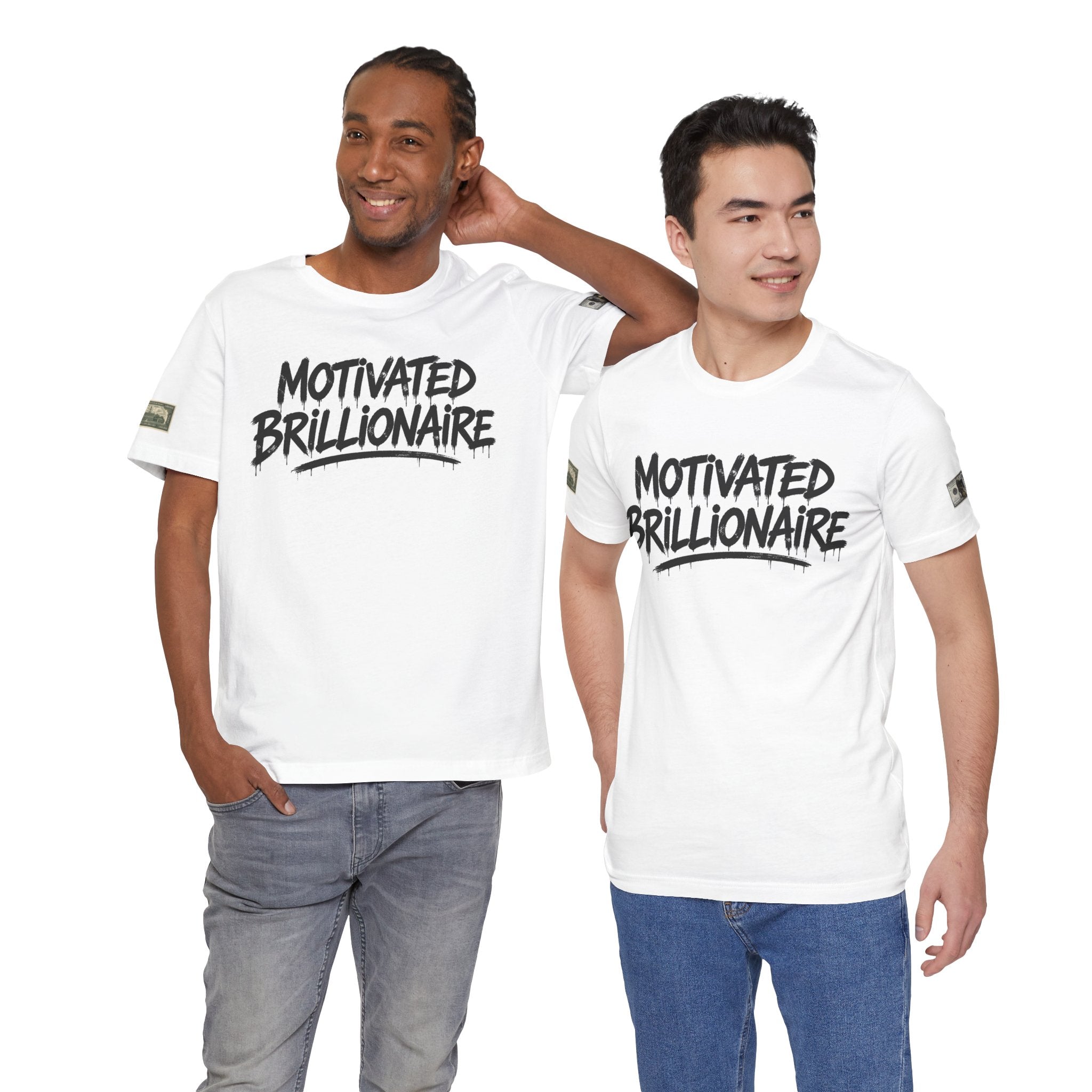 Motivated Brillionaire T-Shirt — Brillionaire Wealth Mindset Tee