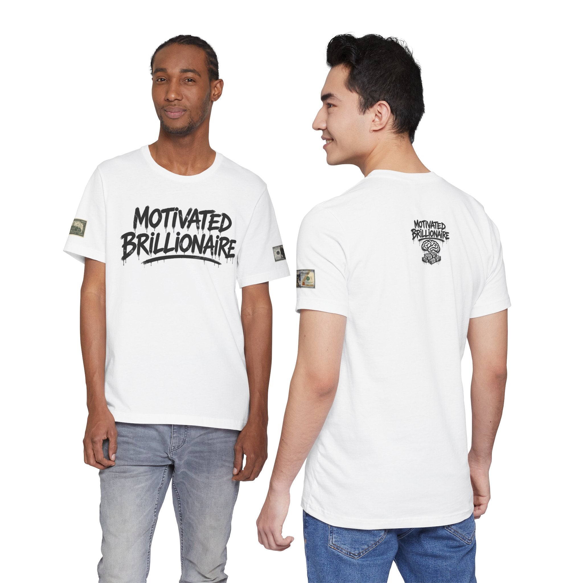 Motivated Brillionaire T-Shirt — Brillionaire Wealth Mindset Tee