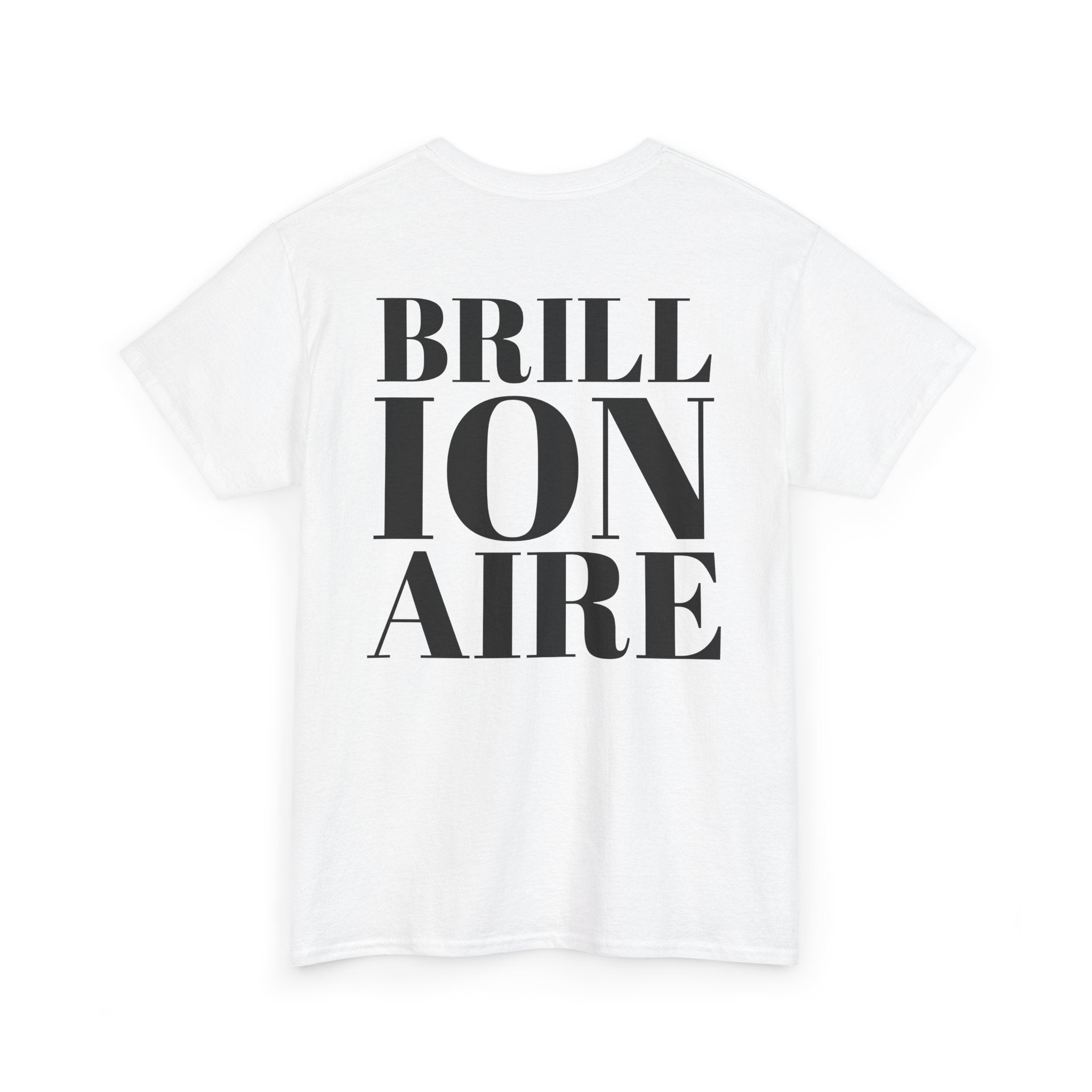 BRILLIONAIRE Vision Tee — Motivational Graphic T-Shirt