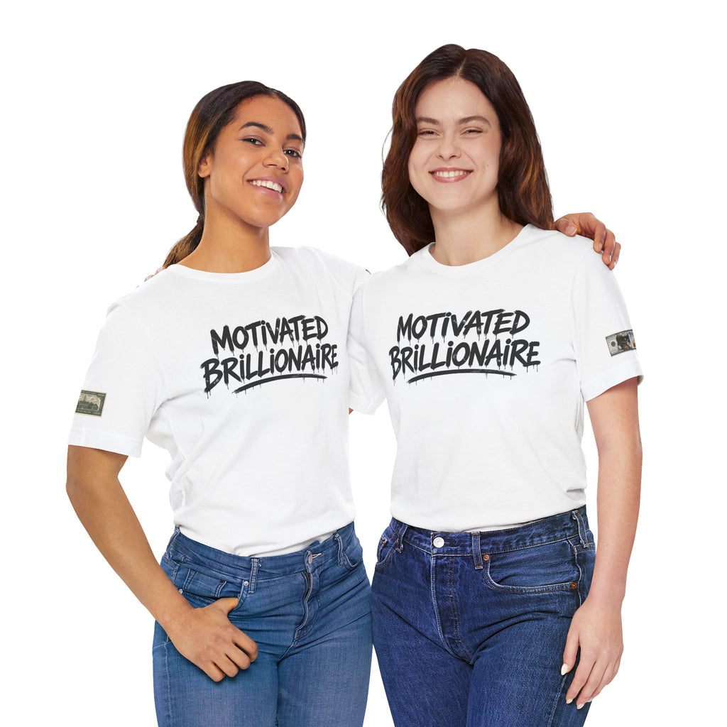 Motivated Brillionaire T-Shirt — Brillionaire Wealth Mindset Tee