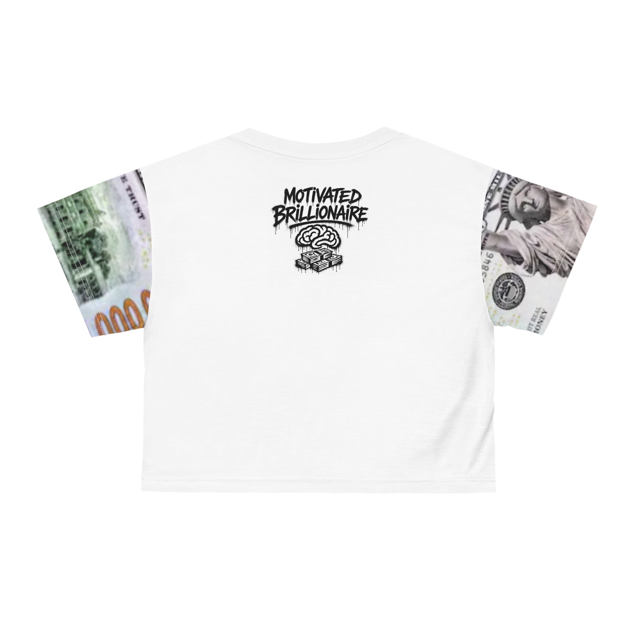 Motivated Billionaire Crop Tee