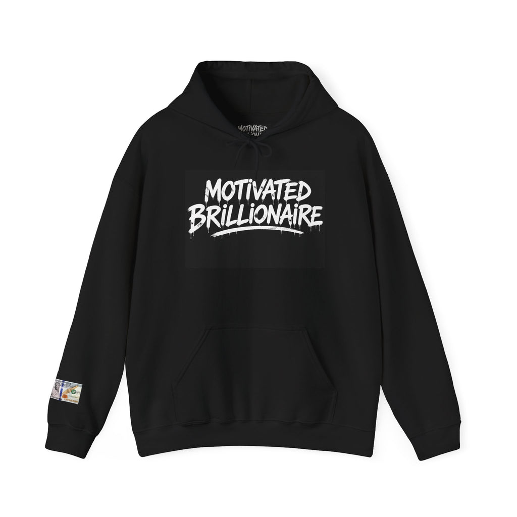 MOTIVATED BRILLIONAIRE signature hoodie