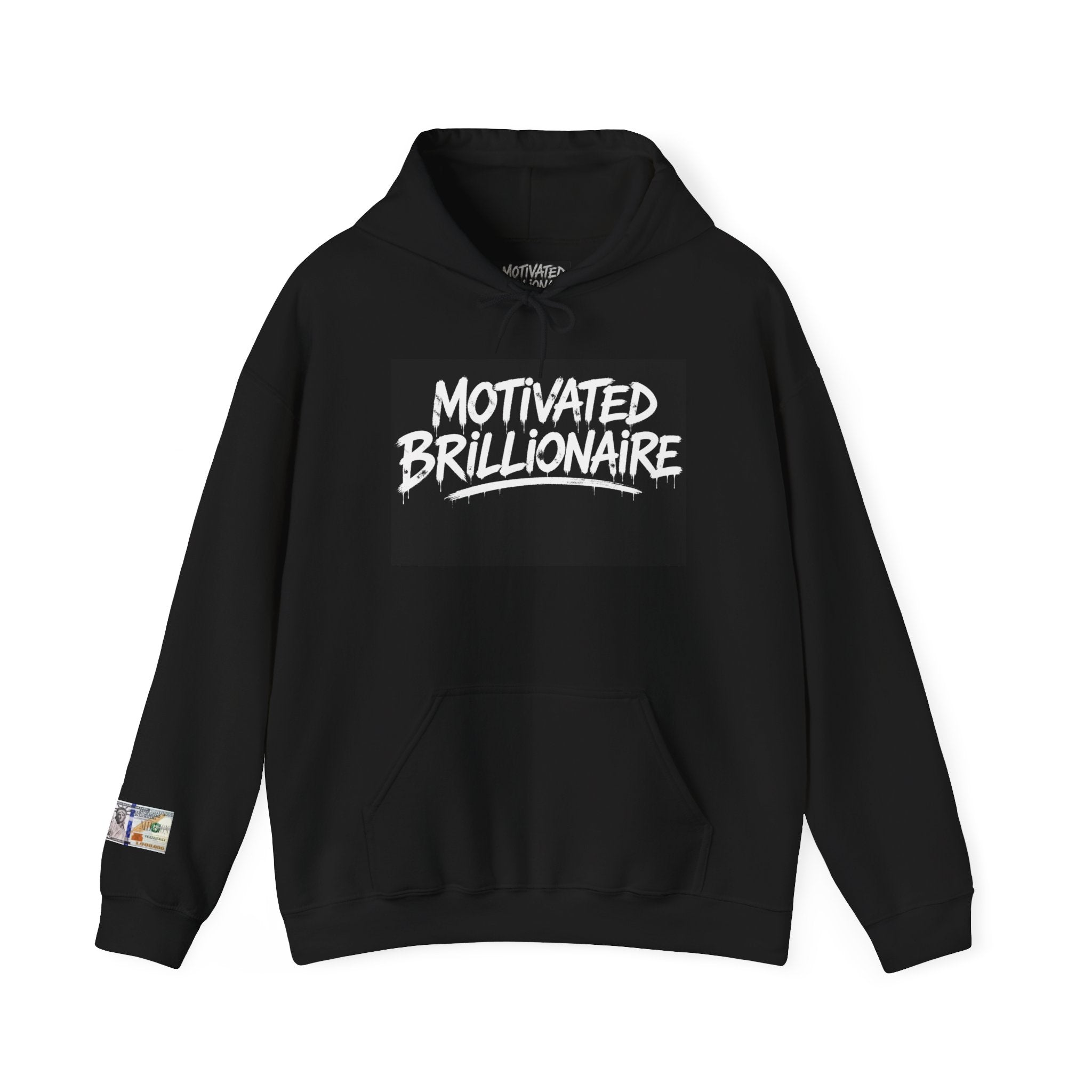 MOTIVATED BRILLIONAIRE signature hoodie