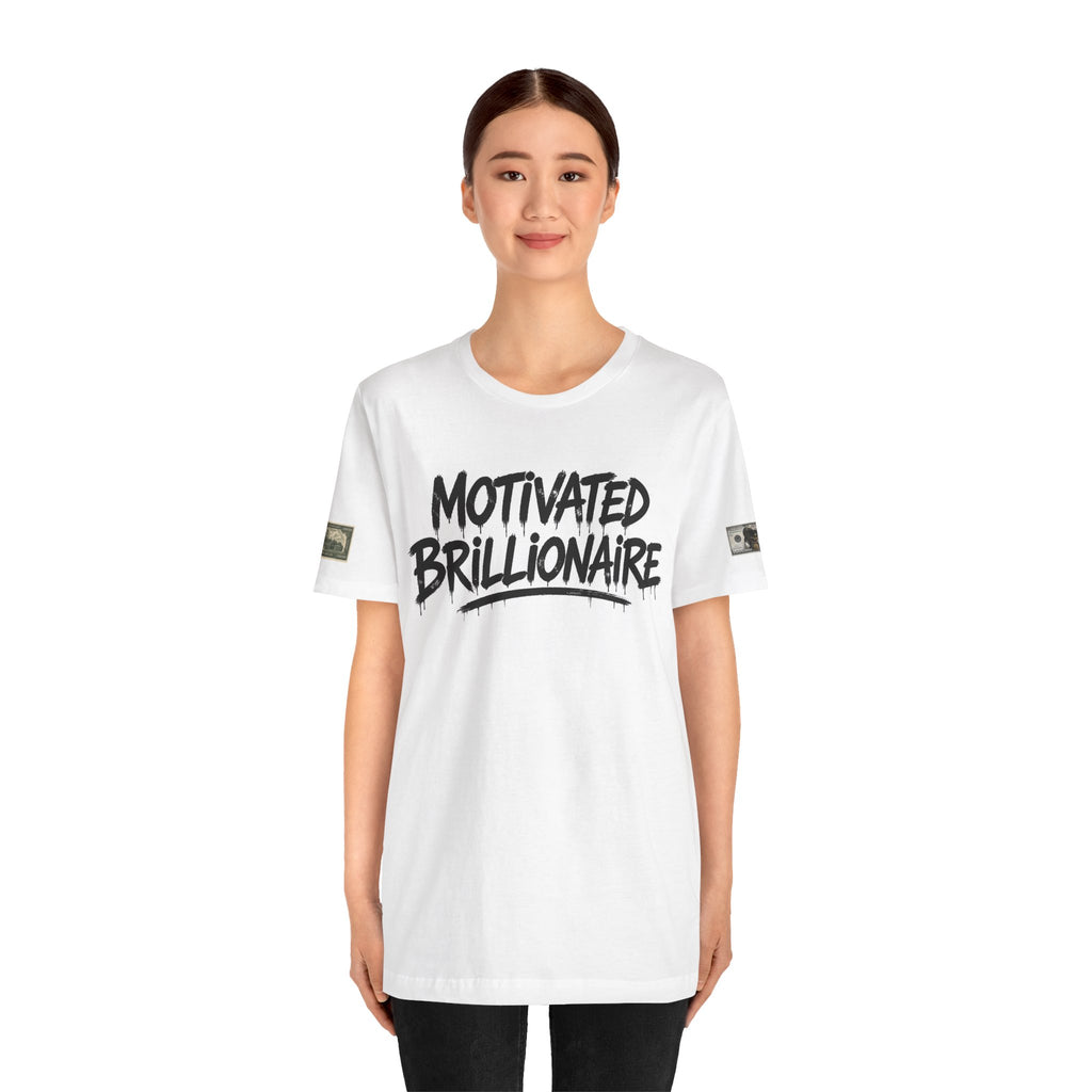 Motivated Brillionaire T-Shirt — Brillionaire Wealth Mindset Tee